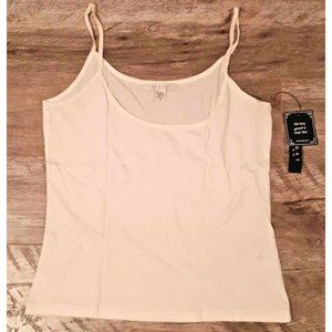 NOUGAT LONDON Women's Strappy Tank Top Off White ( 5/XL )